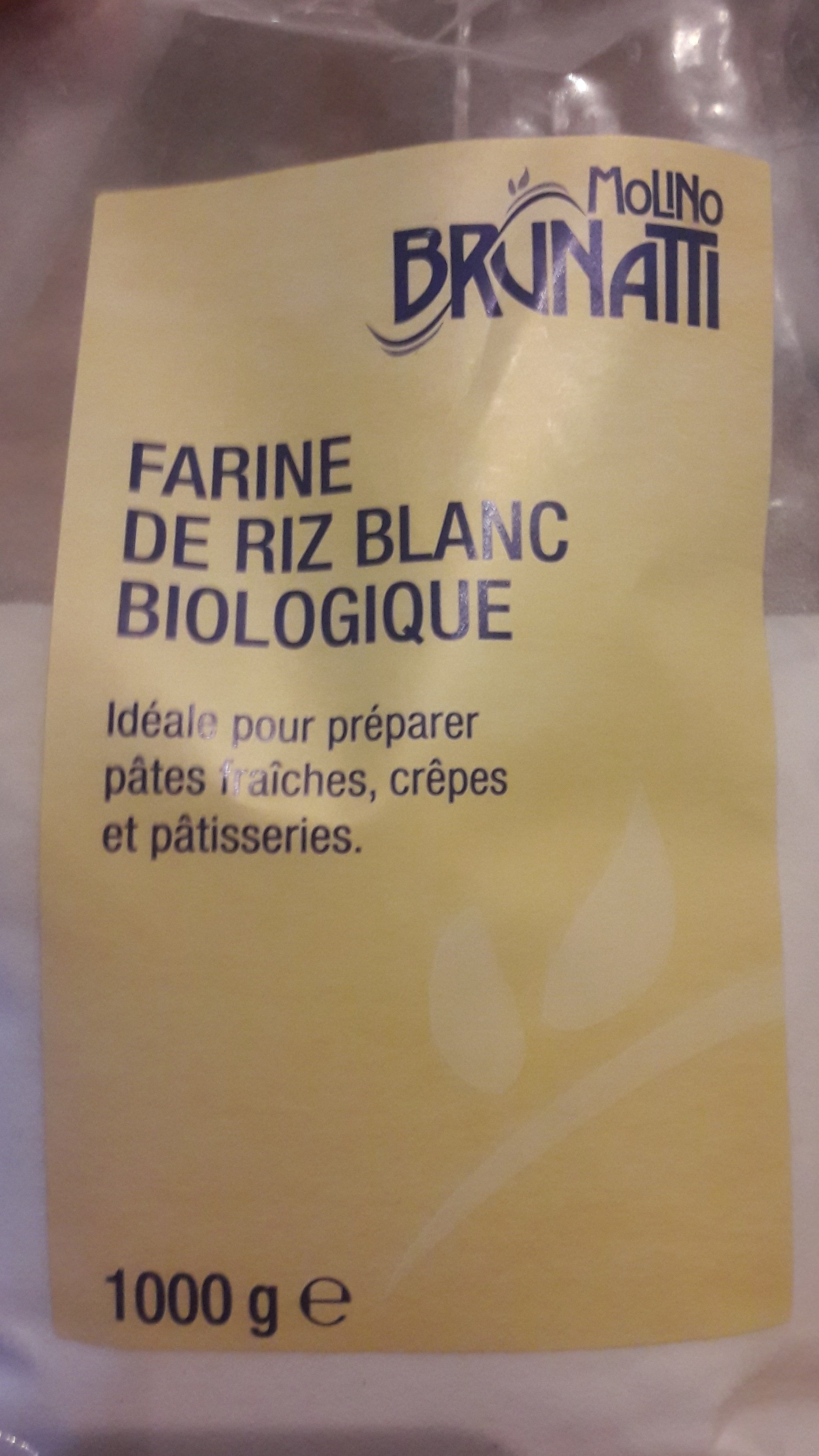 Farine riz blanc biologique - Produit