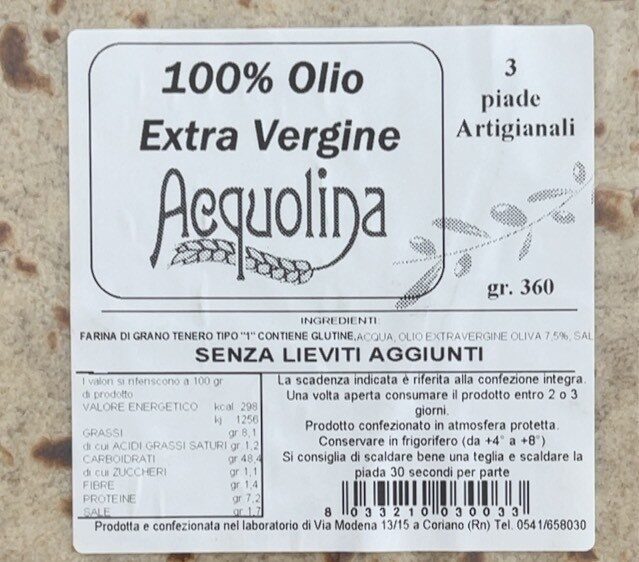 100% olio extra vergine - Product - it
