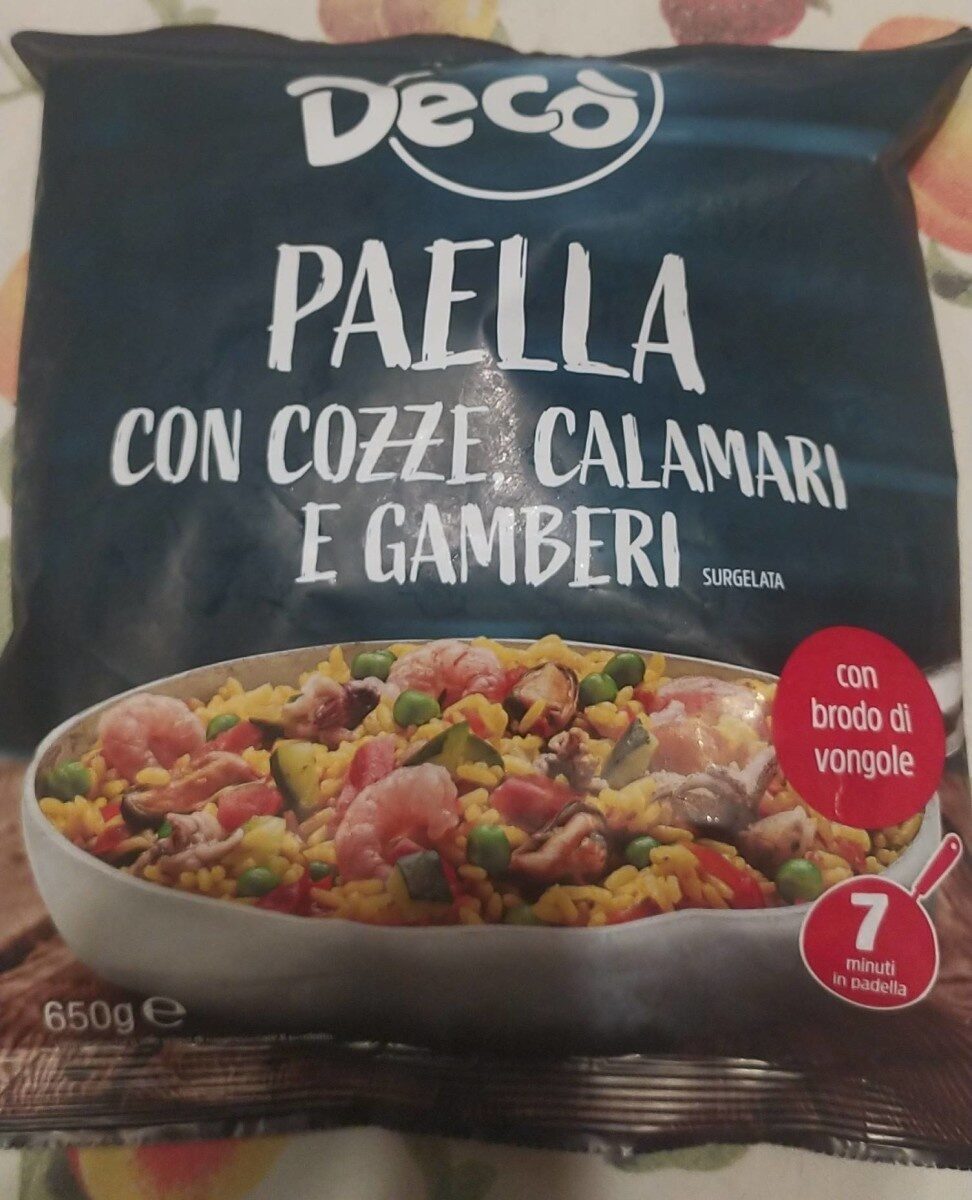 Paella - Prodotto
