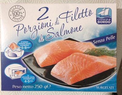 Porzioni di filetto di salmone - Prodotto