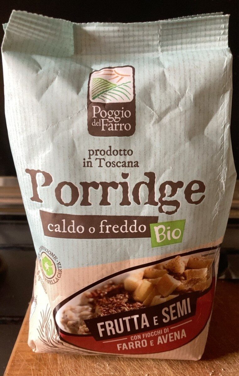 Porridge - Prodotto