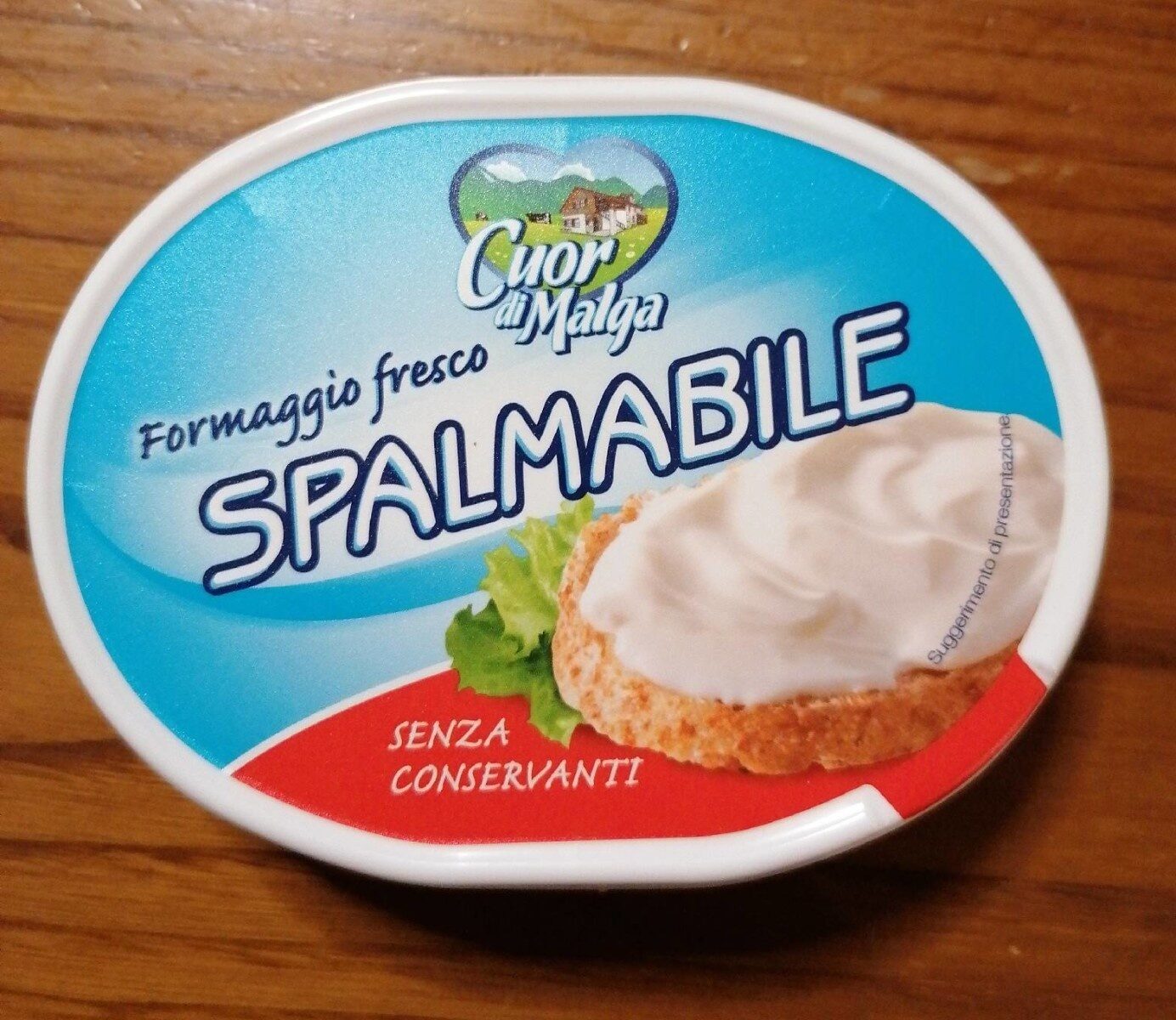 Spalmabile formaggio fresco - Prodotto