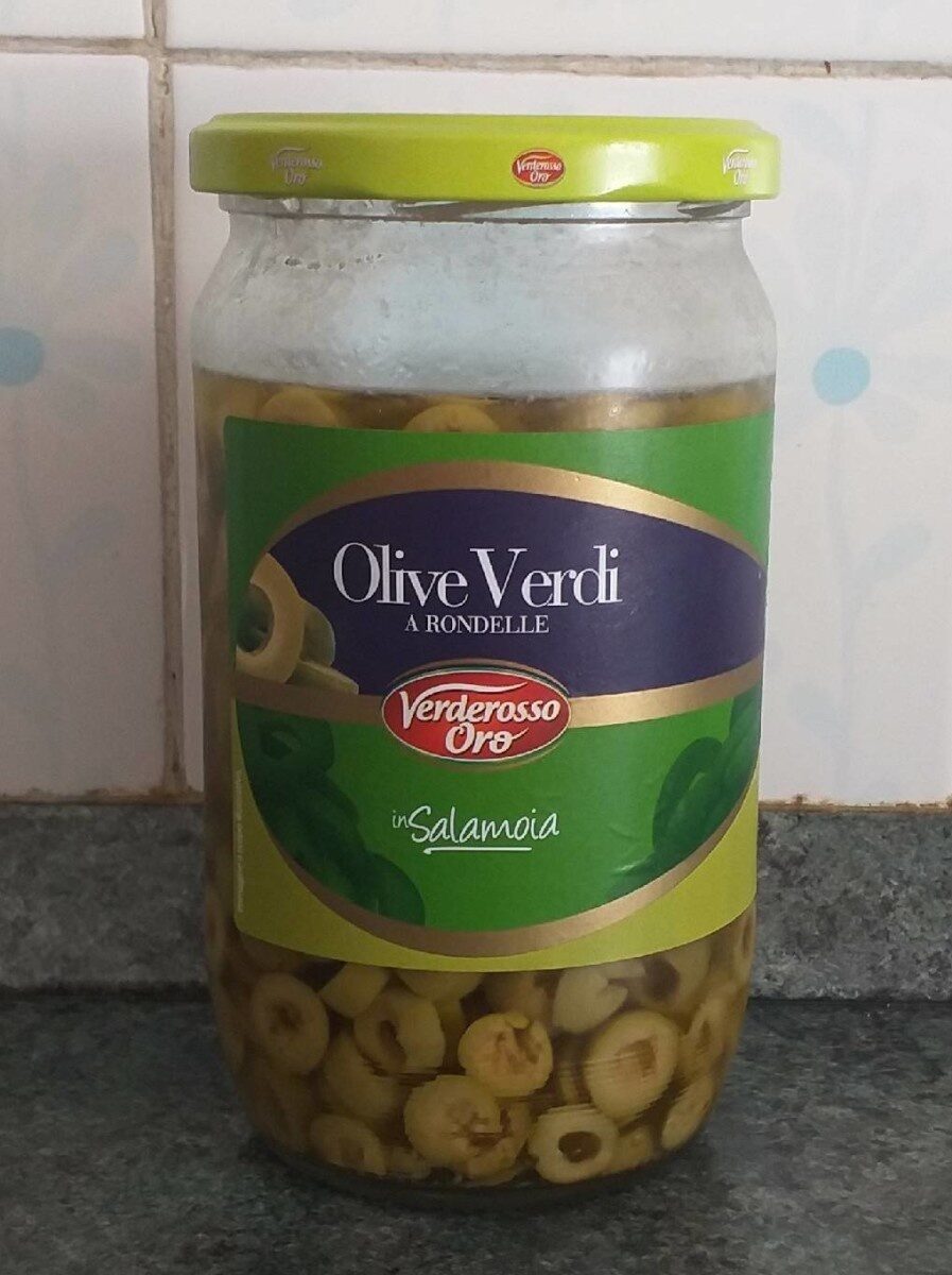 olive verdi a rondelle - Prodotto