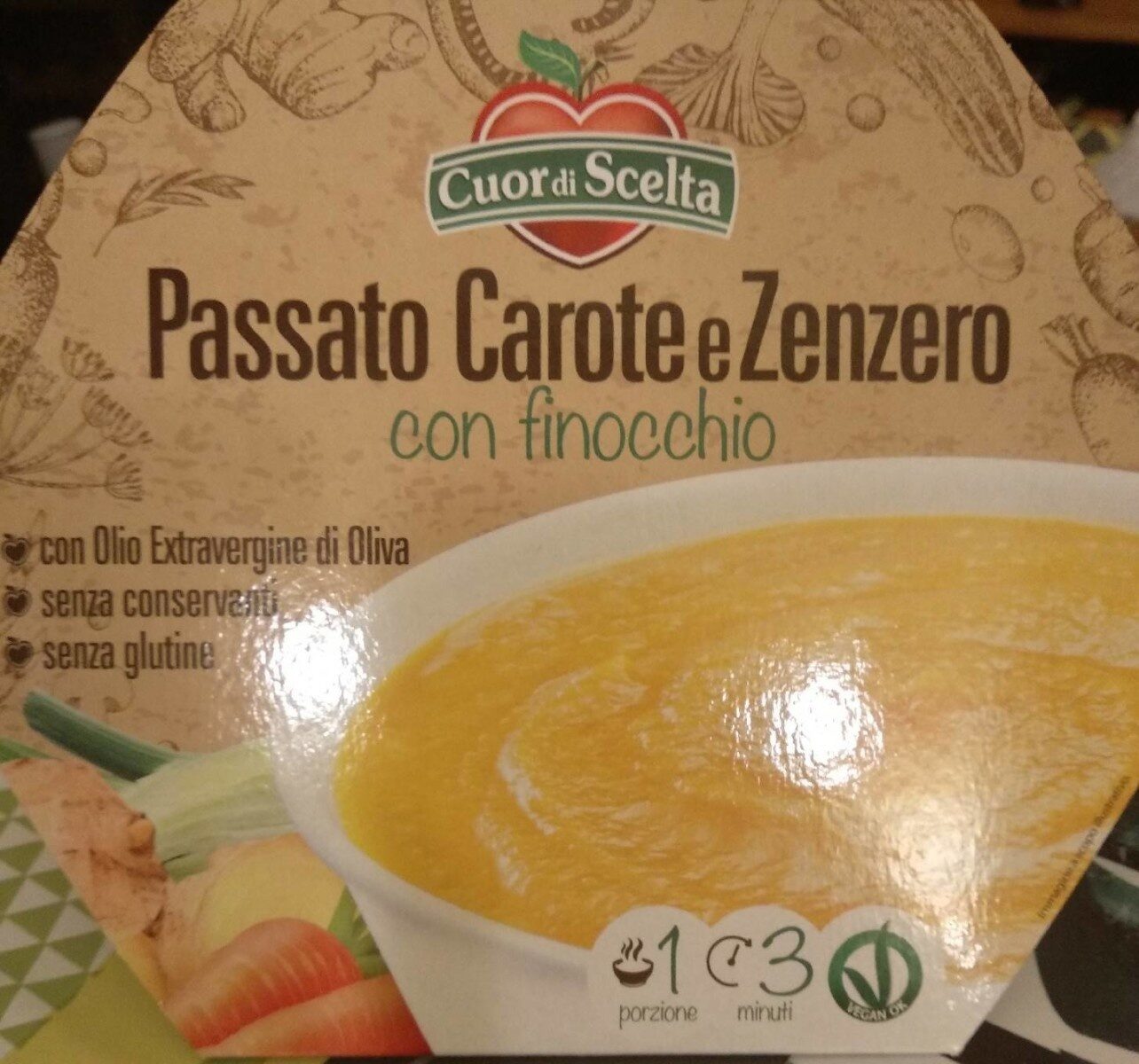 Passato carote e zenzero - Product - it