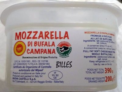 Mozzarella di bufala campana bille - Producto - fr