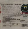 Pizza pomodoro mozzarella senza glutine - Prodotto