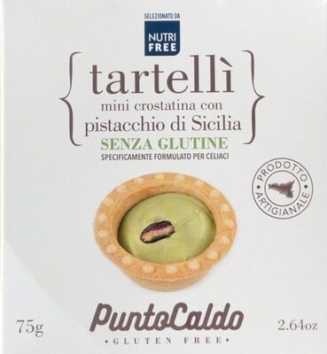 Tartellì, mini crostatina con pistacchio - Prodotto