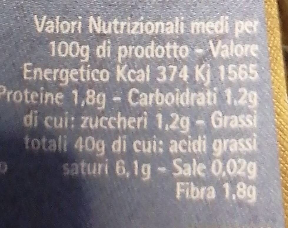 Frijarielli sott'olio - Nutrition facts - it