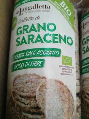Gallette di grano saraceno - Prodotto