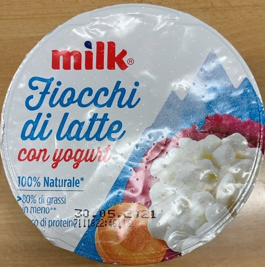 Fiocchi di latte con yogurt - Prodotto