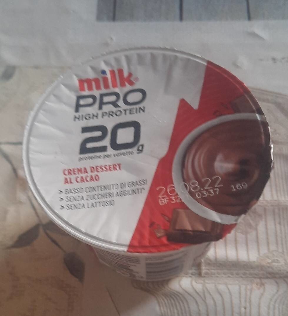 Milk pro - Prodotto