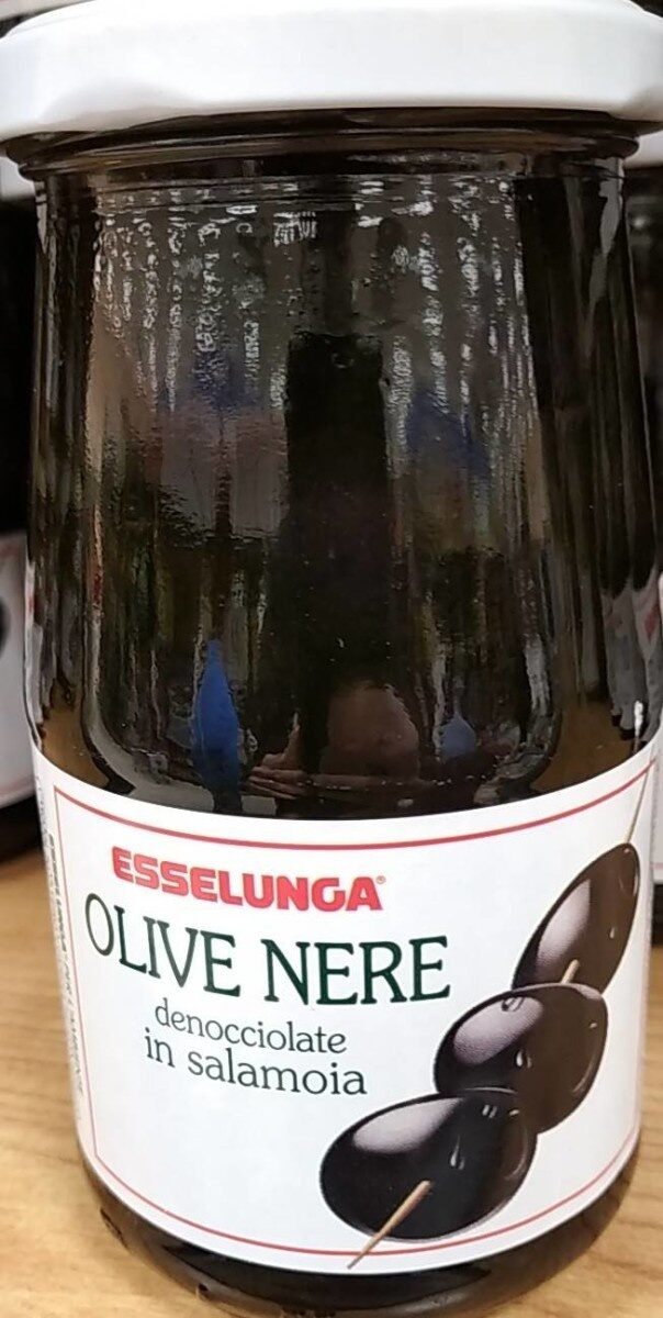 Olive nere denocciolate in salamoia - Produit - it