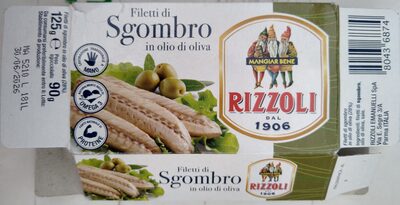 Filetti Di Sgombro In Olio D'oliva - Product - it