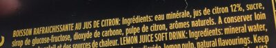 Lemon Soda - Zutaten - fr