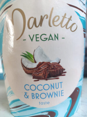 Lody wegańskie Coconut & Brownie - Produkt