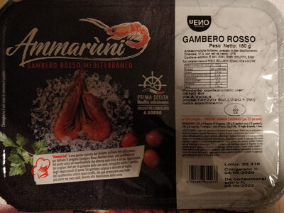 Ammaruni gambero rosso Mediterraneo - Prodotto