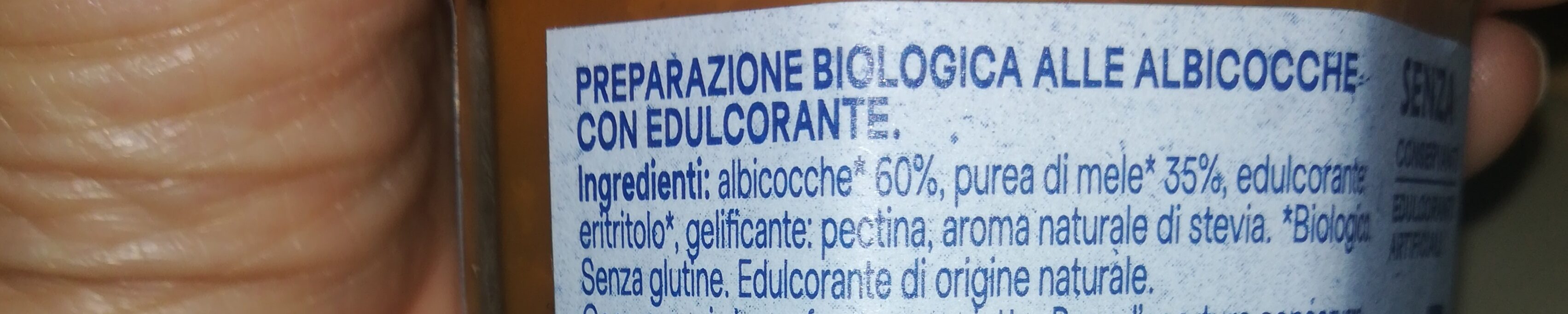 Marmellata albicocca - Ingredienti