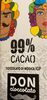 Don Cioccolato 99% - Product