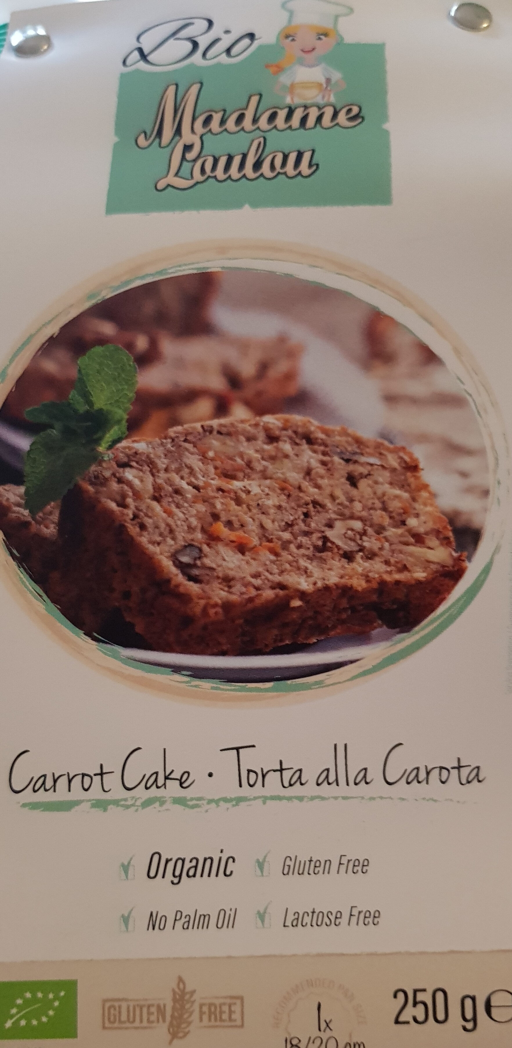 Carrot cake sans gluten - Product - it