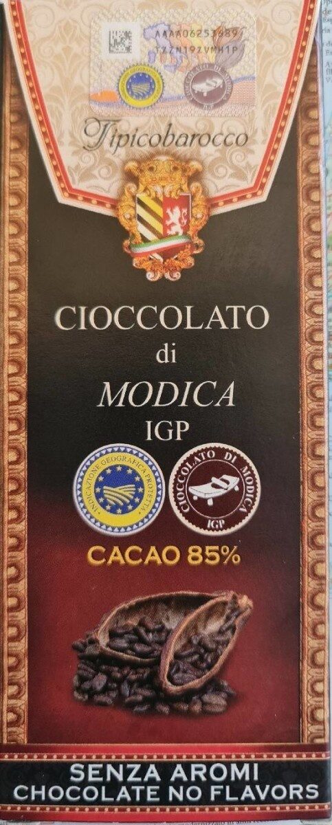 Cioccolato di modica - Producte - it