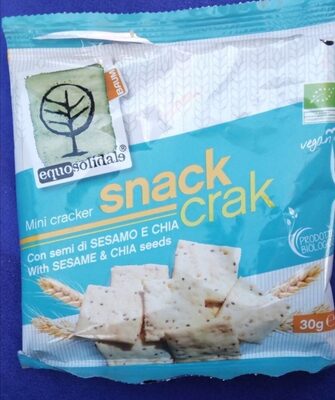 Comparez Mini cracker snack crack con semi di sesamo e chia
