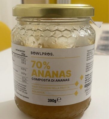 Composta di Ananas 70% - Prodotto