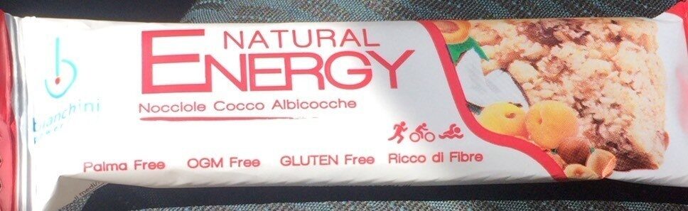 Natural  energy - nocciole cocco albicocche - Prodotto