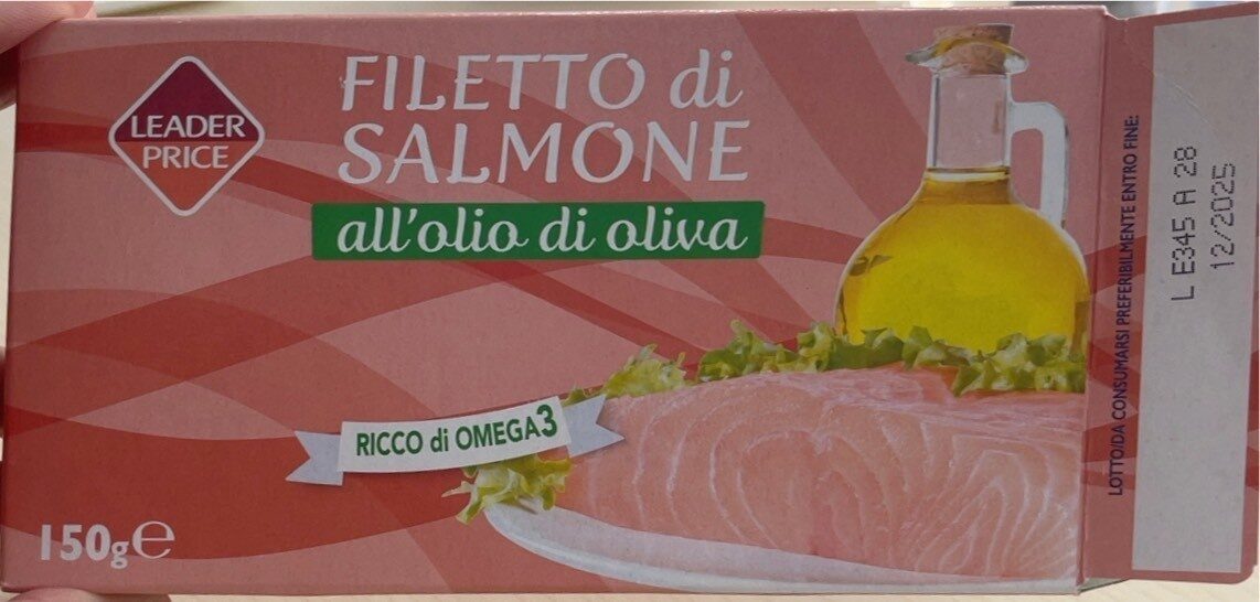 Filetto di salmone olio di oliva - Product - it