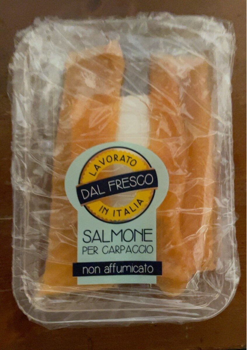 Salmon per carpaccio non affumicato - Prodotto