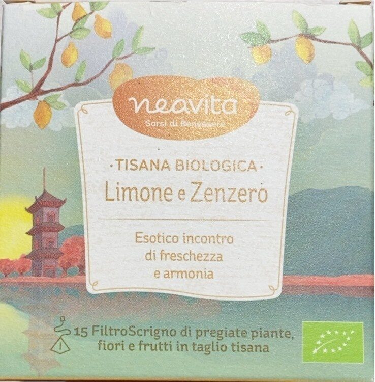 Tisana biologica Limone e Zenzero - Prodotto