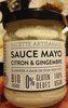 Sauce mayo citron gingembre - Product