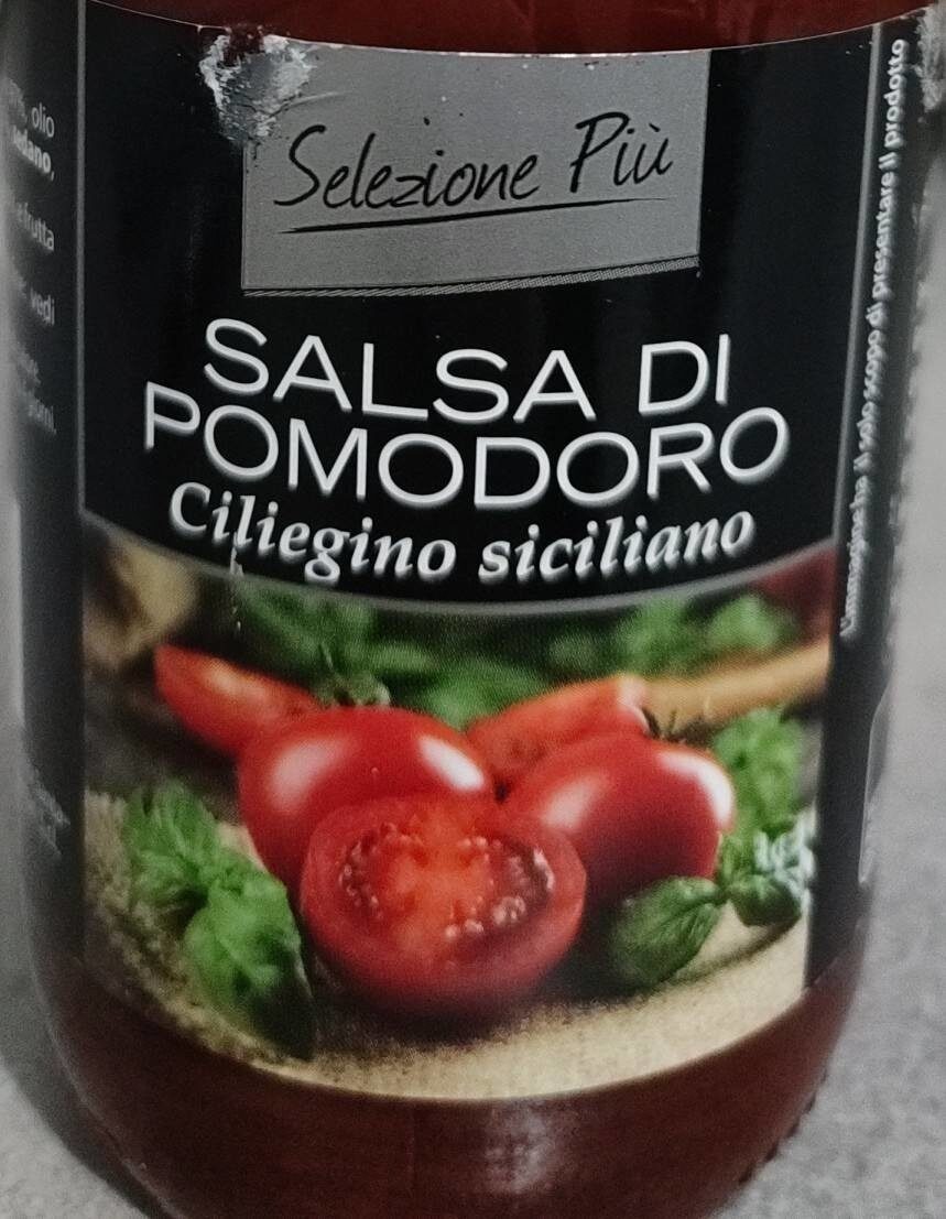 Salsa di pomodoro ciliegino siciliano - Prodotto