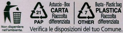 Cavatelli - Wiederverwertungsanweisungen und/oder Verpackungsinformationen - it