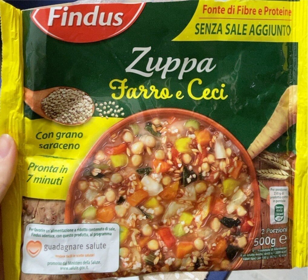 Zuppa farro e ceci - Product - it