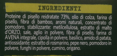 Polpette Vegetali - Ingredienti