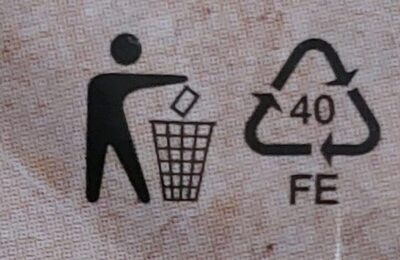  - Istruzioni per il riciclaggio e/o informazioni sull'imballaggio