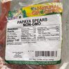 Papaya spears - Product
