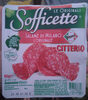 Sofficette - salame di Milano - Product