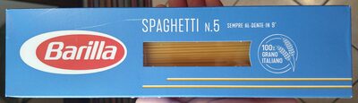 Barilla pates spaghetti n°5 500g - Prodotto