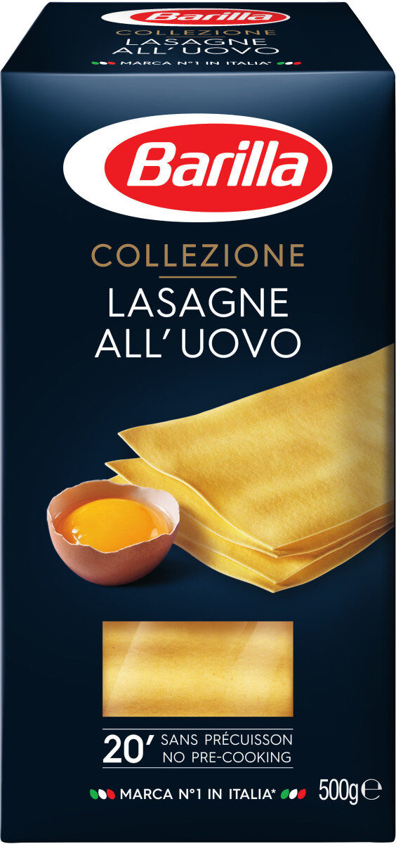 Lasagne all'uovo - Prodotto