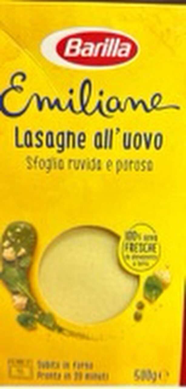 Lasagne all'uovo - Product - it