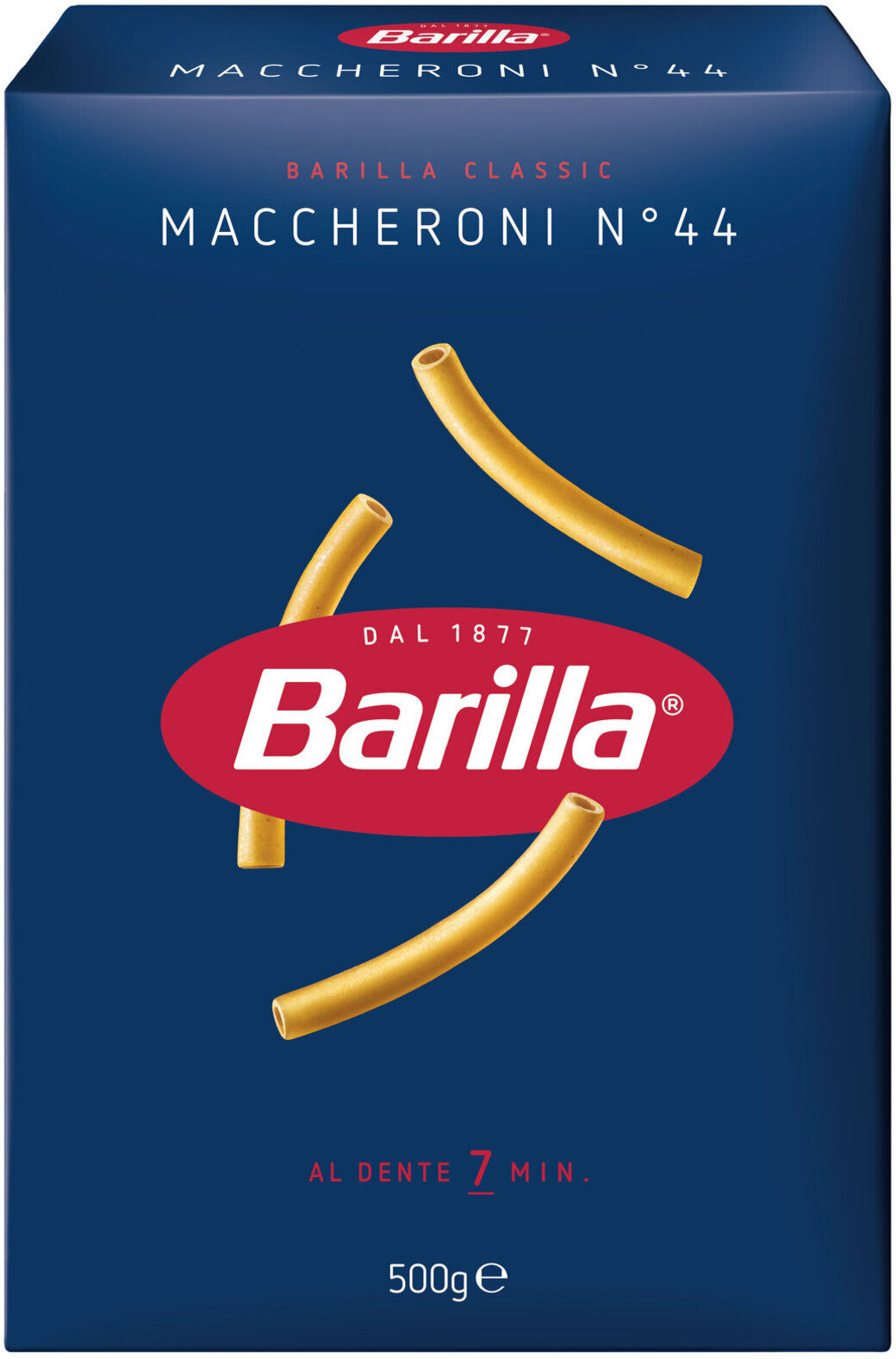 Nudeln Barilla Maccheroni no.44 pasta 500g - Produkt - en