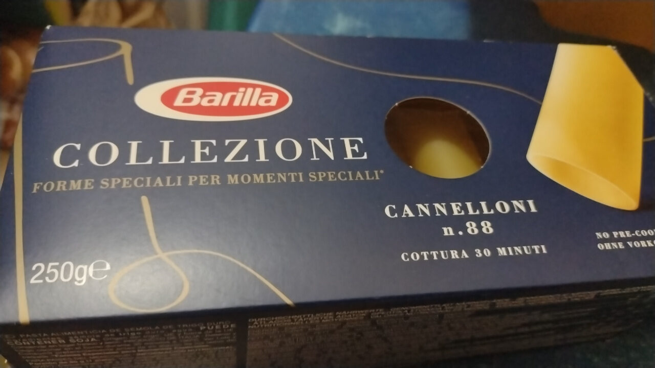 Cannelloni - Zutaten