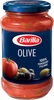Tomato sauce with green and black olives - Produkt