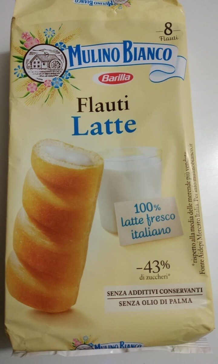 Flauti al Latte - Prodotto