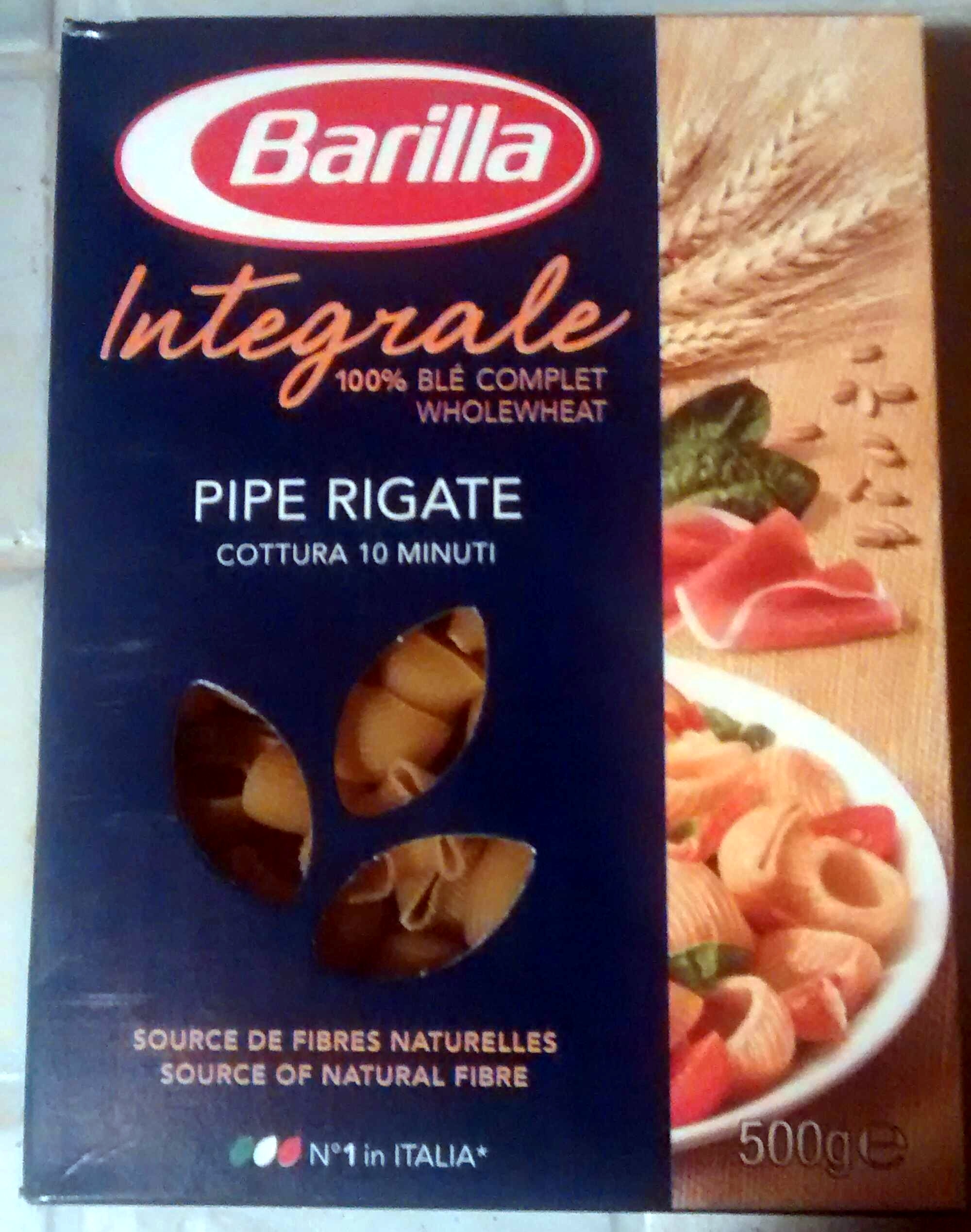 Pipe Rigate Integrale 100 % Blé Complet - Produkt - fr