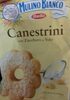 Canestrini - Biscuits sablés avec sucre glace - Prodotto