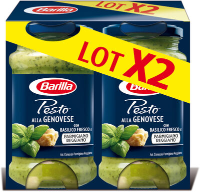 Lot Pesto Genovese 190g x2 - Prodotto - fr