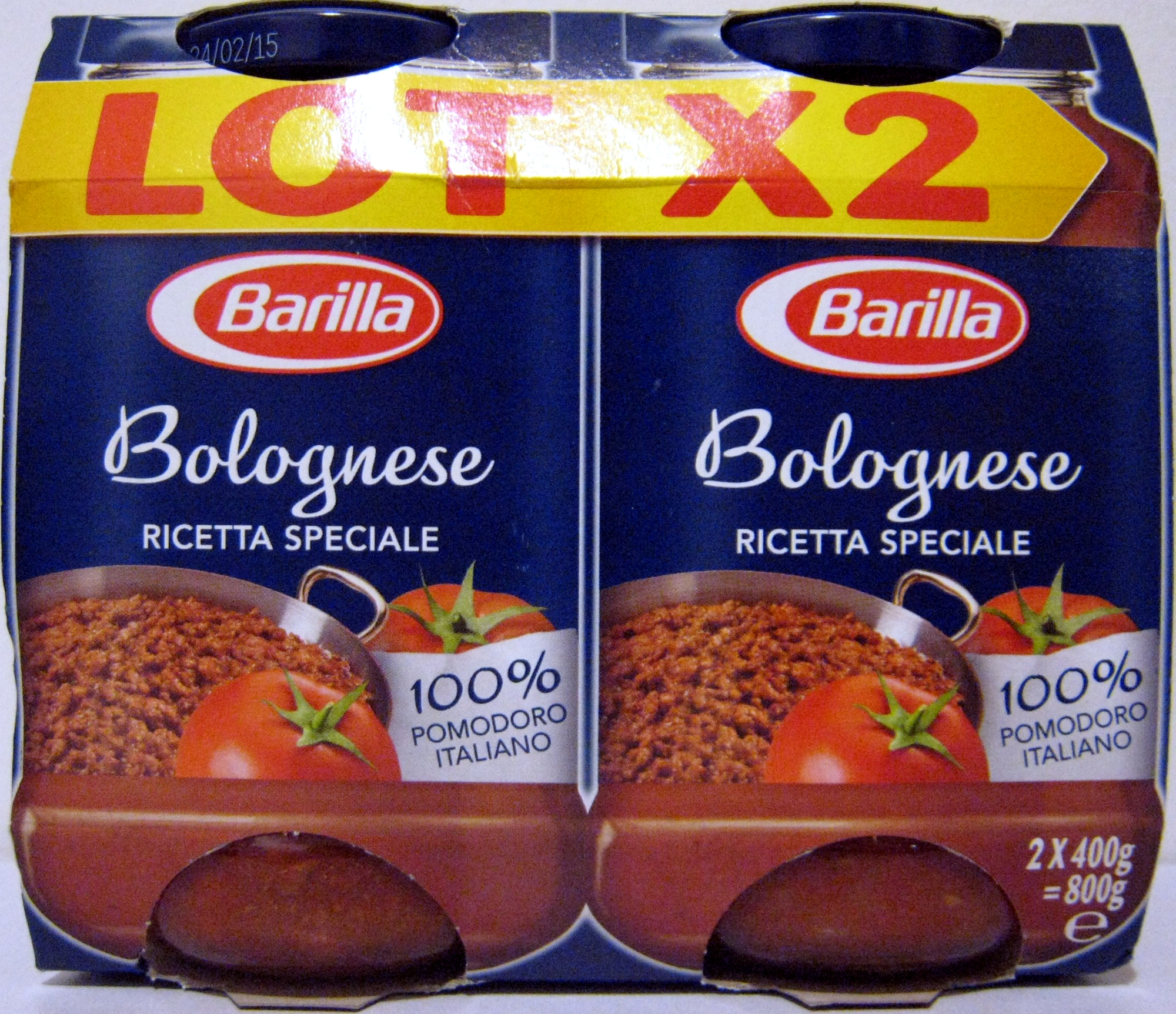 Banded pack bolognese 400gx2 new francia - Produkt - fr