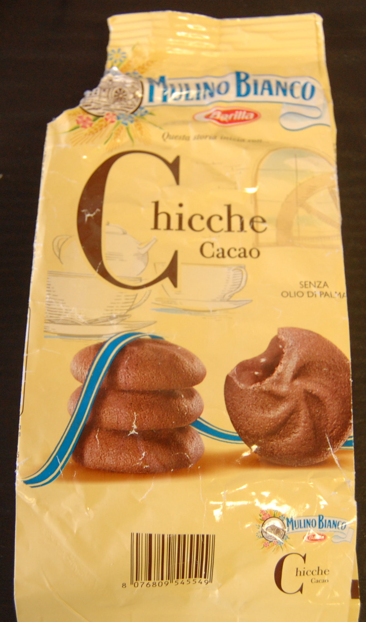 Chicche con crema al cacao 200 gr - Produit